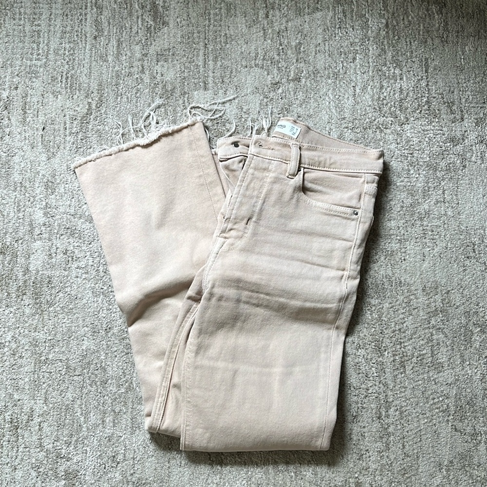 Mango Frayed Sienna Jeans